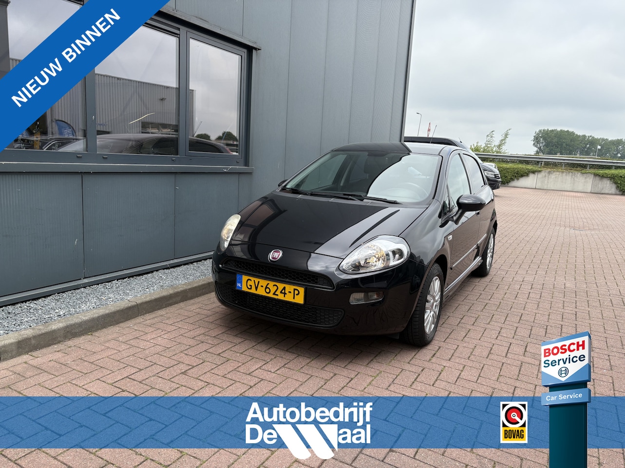 Fiat Punto Evo - 0.9 TwinAir 100pk Pop 5-drs. AIRCO/CRUISE/MEDIA/15INCH/1E EIGENAAR!! - AutoWereld.nl