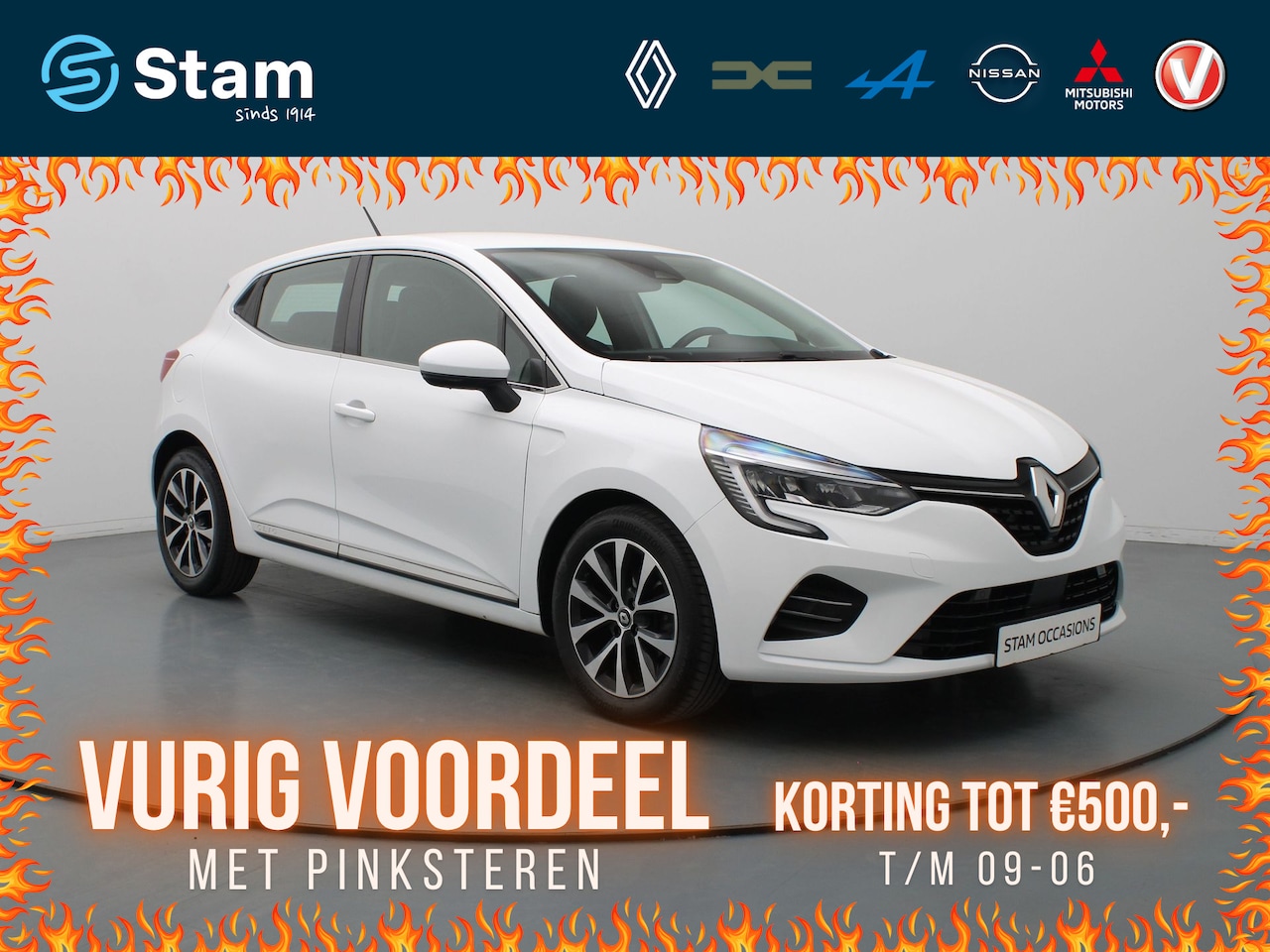 Renault Clio - 101pk TCe Intens Camera | Climate | Cruise | Parkeersens. v+a | Stoelverw. - AutoWereld.nl