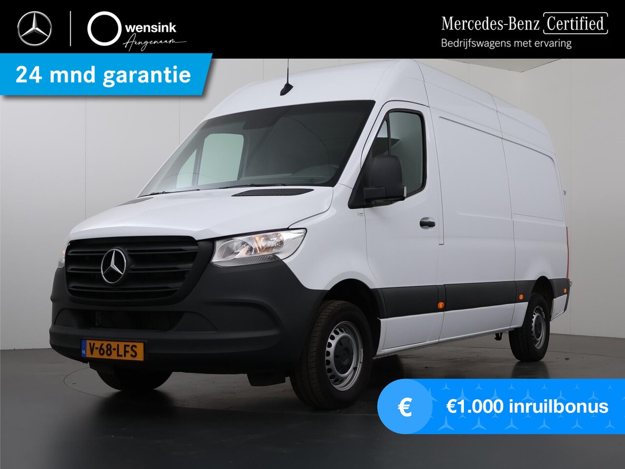 Mercedes-Benz Sprinter - 317 CDI L2 H2 | Aut. | 2800 KG AHW | Carplay | Parkeercamera | Bluetooth | Airco | Certifi - AutoWereld.nl