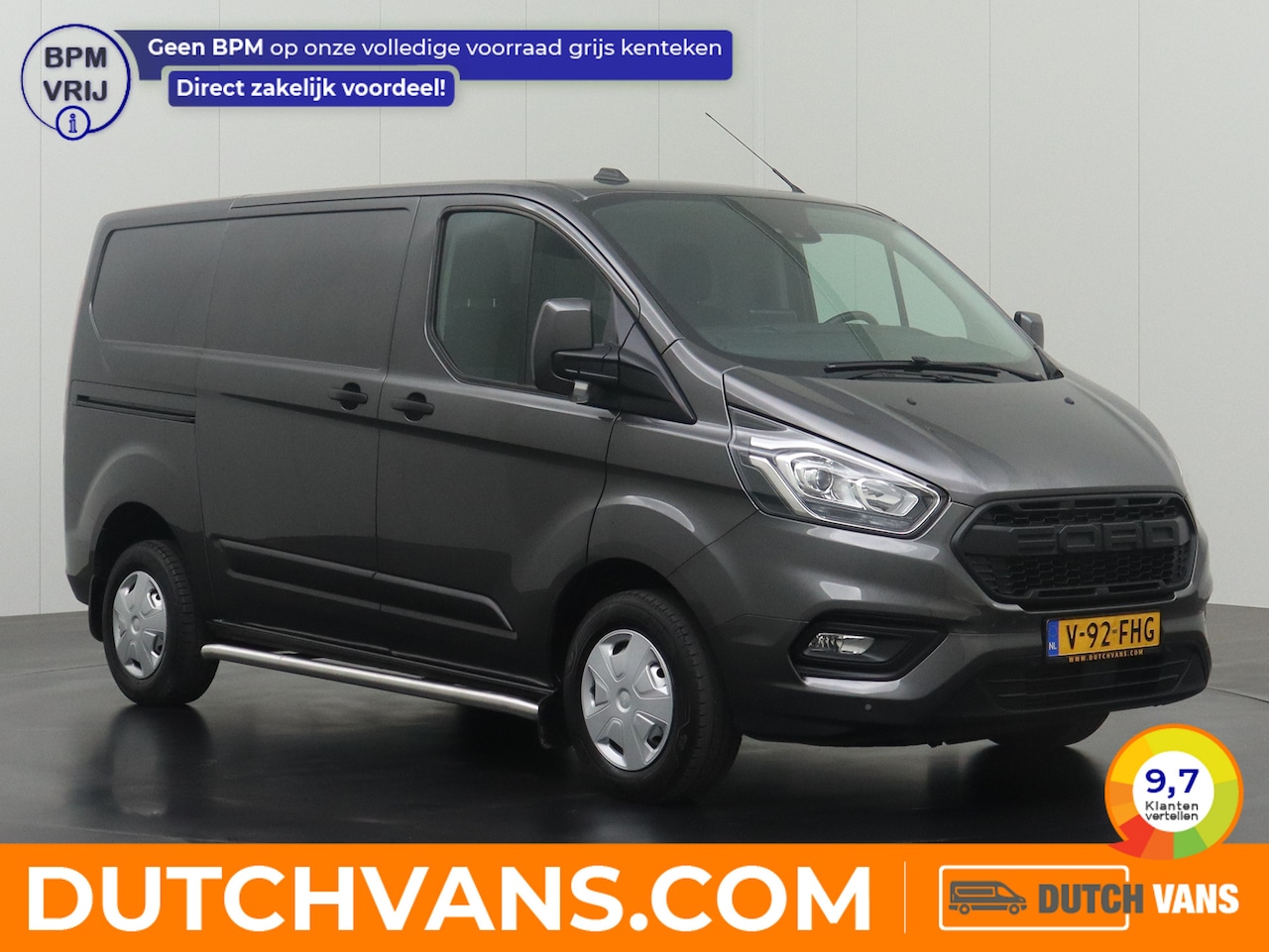 Ford Transit Custom - 2.0TDCI Business | Multimedia | Camera | 3-Persoons | Airco | Trekhaak - AutoWereld.nl