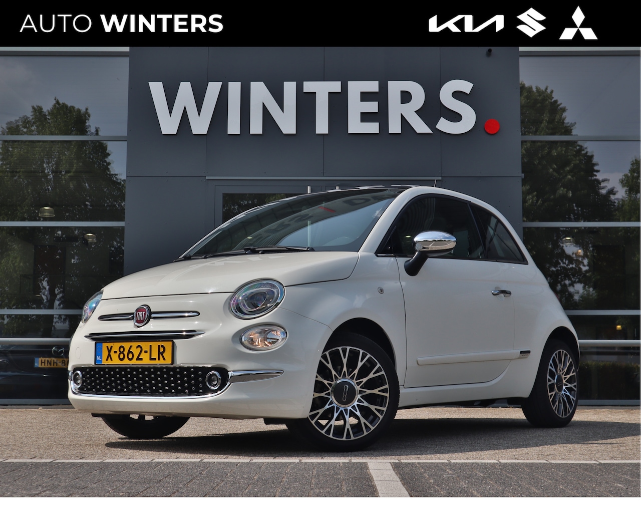 Fiat 500 - 1.0 Hybrid Launch Edition | Navi | Cruise control | Climate control | Bluetooth | - AutoWereld.nl