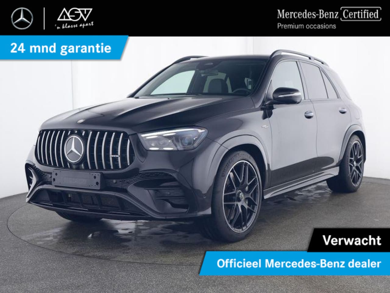 Mercedes-Benz GLE-Klasse - AMG 53 Hybrid 4MATIC+ Panorama dak | Trekhaak | Night pakket - AutoWereld.nl