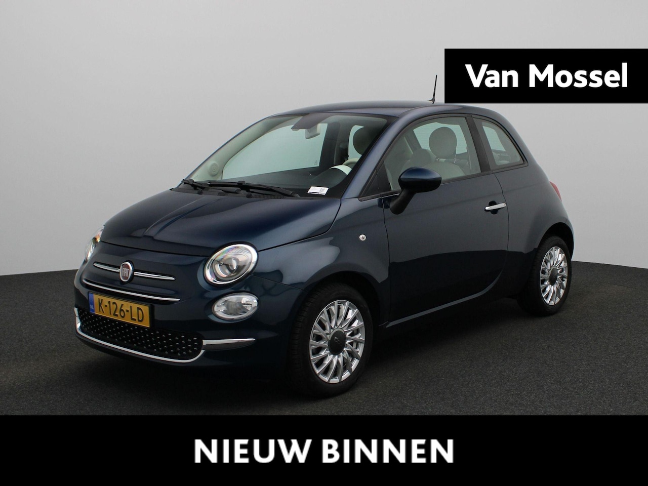 Fiat 500 - 1.0 Hybrid Lounge | Apple Carplay/Android Auto | Cruise Controle | Airco | Parkeersensoren - AutoWereld.nl
