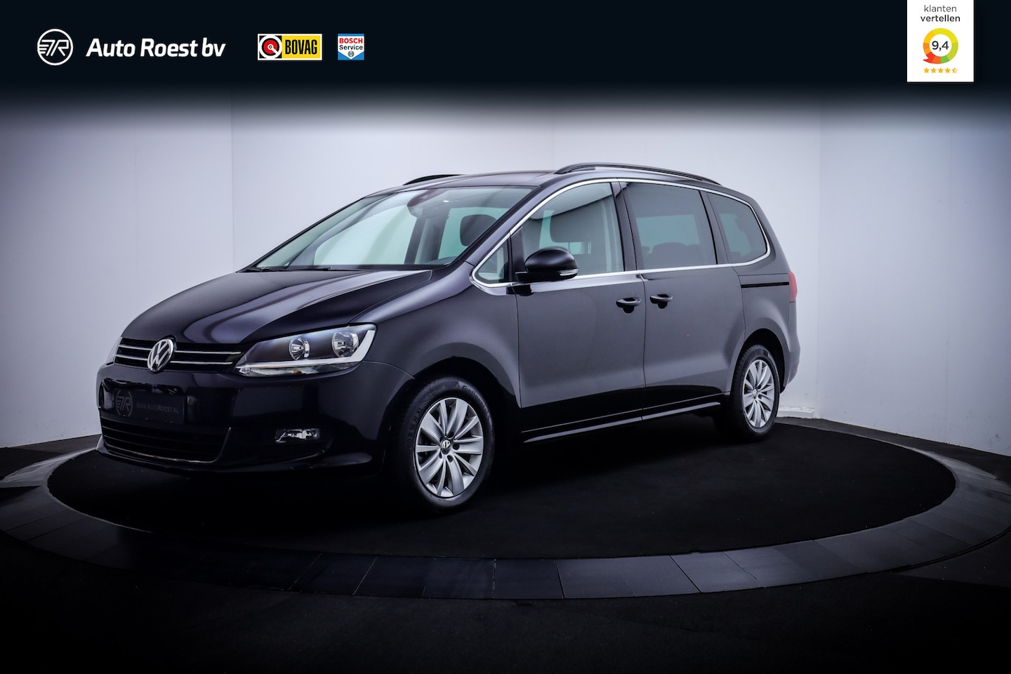Volkswagen Sharan - 1.4TSI 7Pers Exclusive Series NAVI | APP CONNECT | STOELVERW | CLIMA | PDC V+A | LMV - AutoWereld.nl