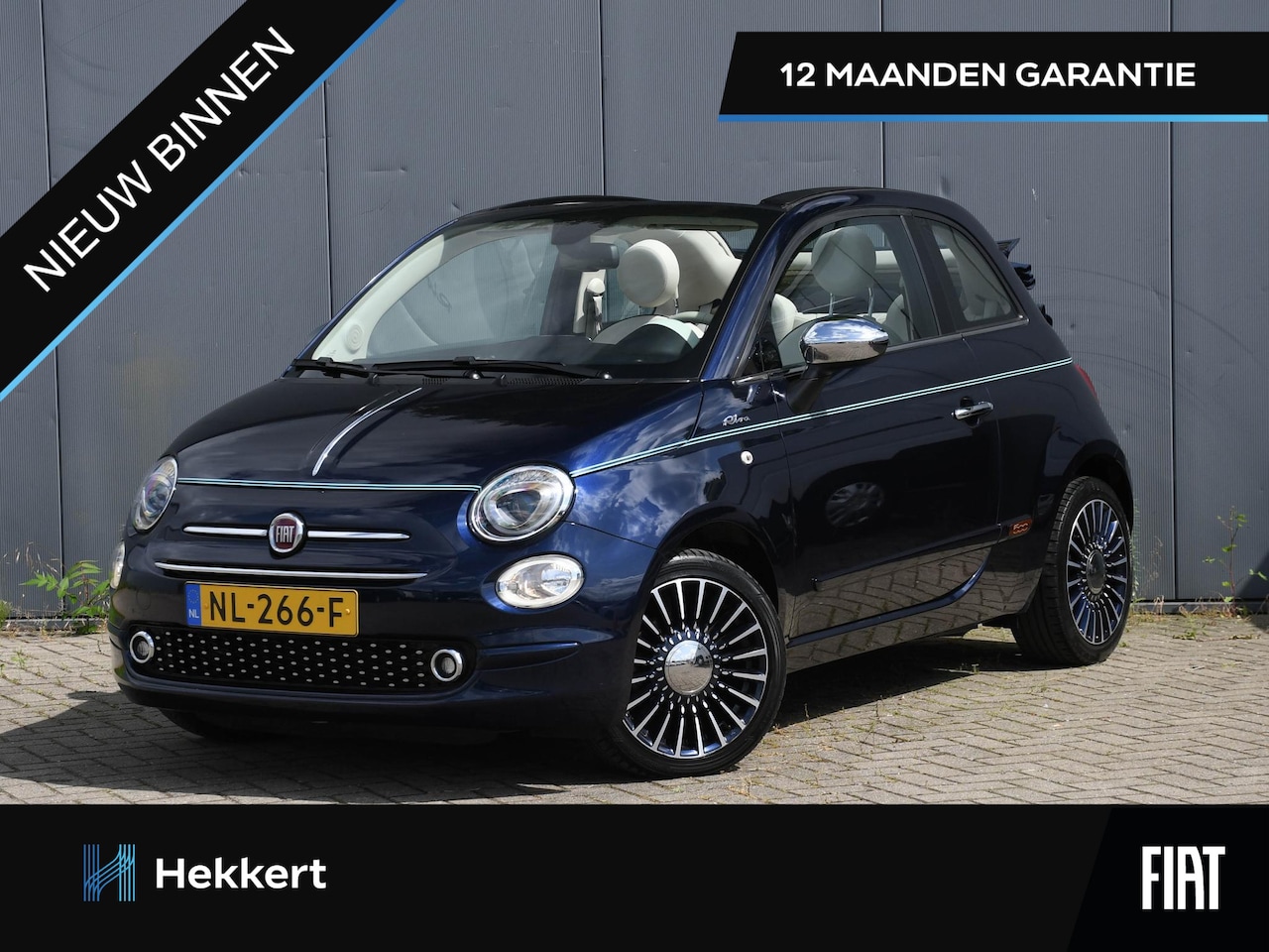 Fiat 500 C - Riva 0.9 TwinAir Turbo 105pk NAVI | CRUISE | CLIMA | LEDER | NUMMER 024/100 | USB - AutoWereld.nl