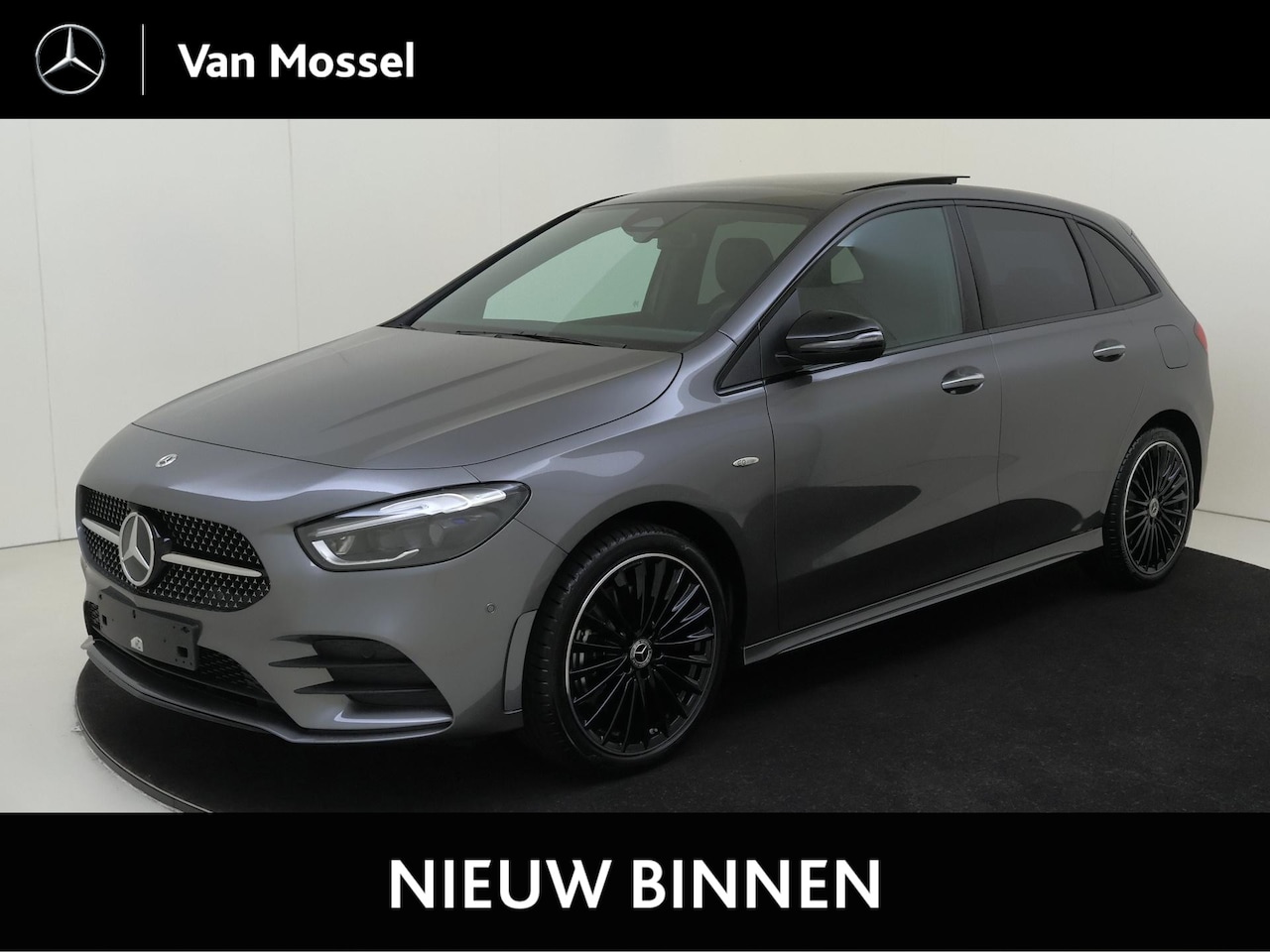 Mercedes-Benz B-klasse - 250 e Business Solution AMG Nightpakket - 19 Inch - Carplay - Panoramadak - Stoelverwarmin - AutoWereld.nl