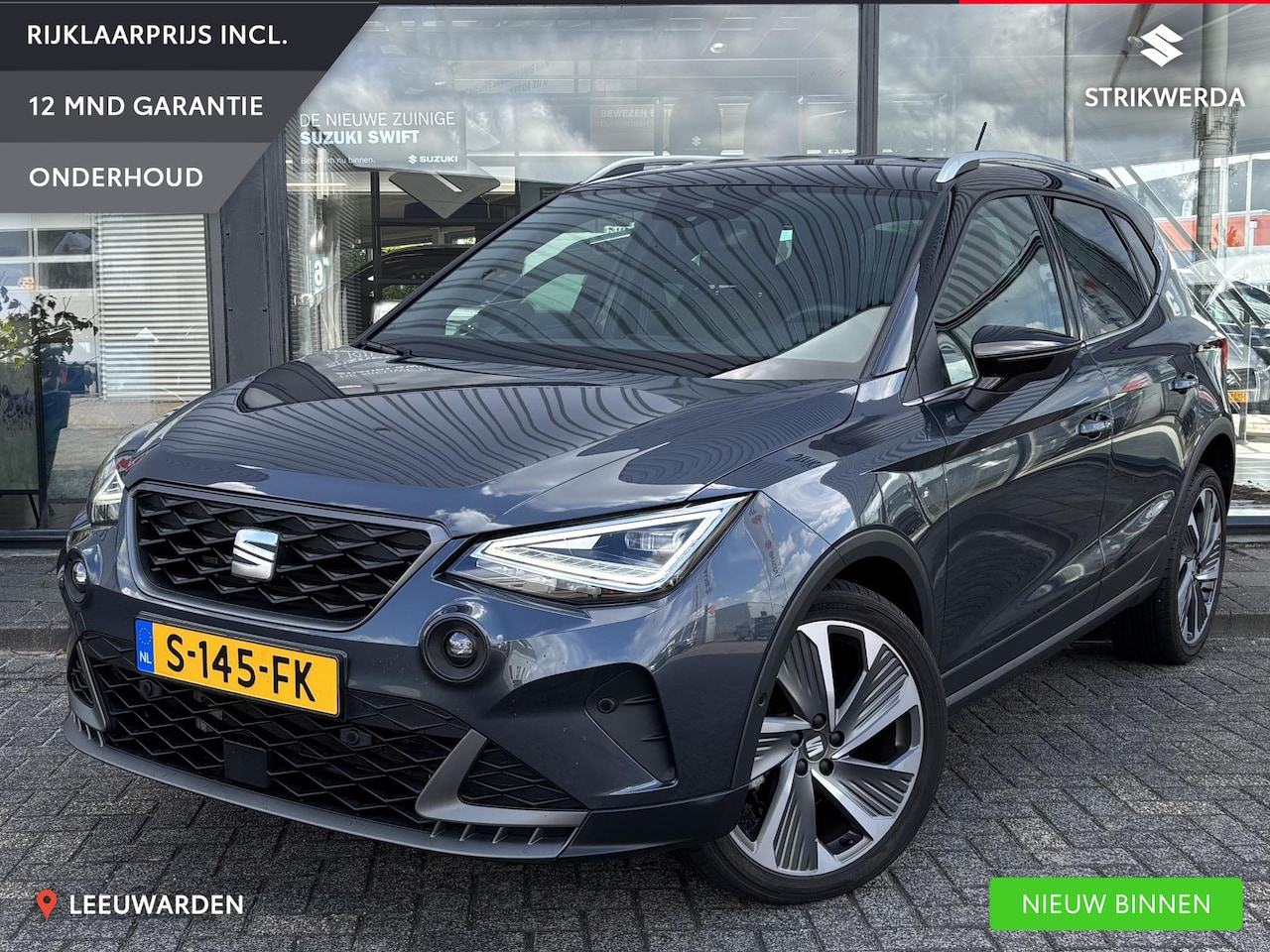 Seat Arona - 1.0 TSI FR Business Intense Navi/Trekhaak/Cruise - AutoWereld.nl