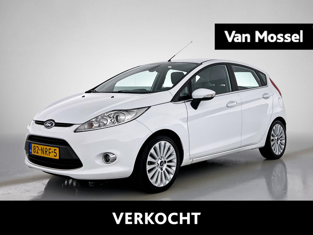 Ford Fiesta - 1.25 Titanium Trekhaak climatecontrole cruisecontrole voorruitverwarming - AutoWereld.nl