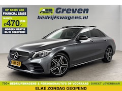 Mercedes-Benz C-klasse - 180 AMG 157PK Pano Sfeer Virtual LED Clima Cruise Camera Carplay Navi PDC 18''LMV