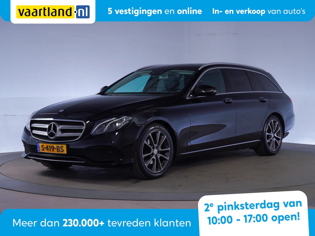 Mercedes-Benz E-klasse Estate - 220d Prestige Aut. [ LED Widescreen Leder ] - AutoWereld.nl