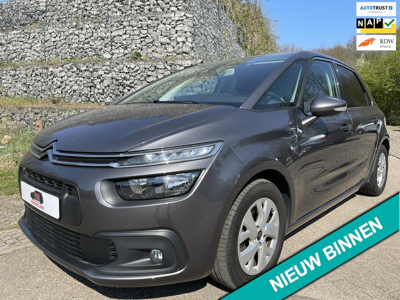 Citroën C4 SpaceTourer - 1.2 PureTech Selection Carplay Cruise Airco - AutoWereld.nl