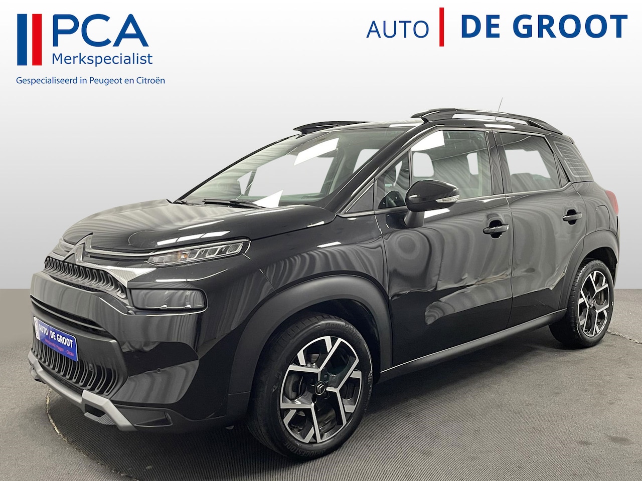 Citroën C3 Aircross - SHINE Autom.130pk Navi+Carplay | Keyless | 40-60 bank verstelb. - AutoWereld.nl