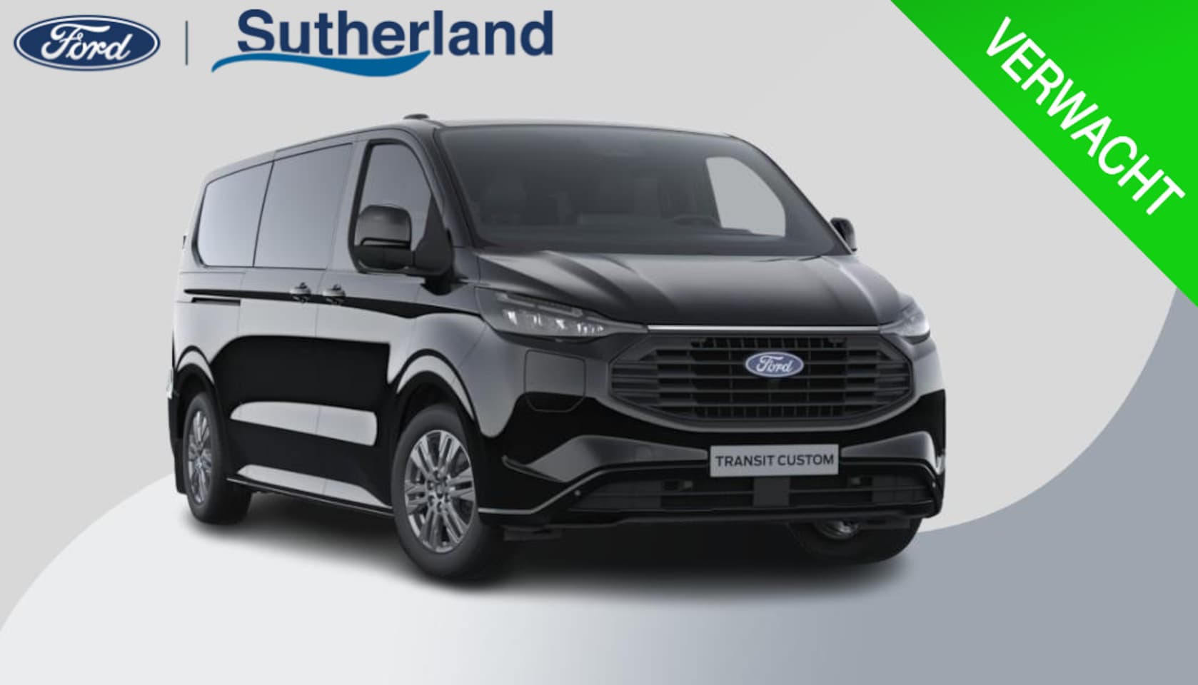 Ford Transit Custom - 340 2.5 PHEV L2H1 Limited 233pk | Incl. BTW/BPM | Dubbele zijschuifdeur | Privacy Glass | - AutoWereld.nl