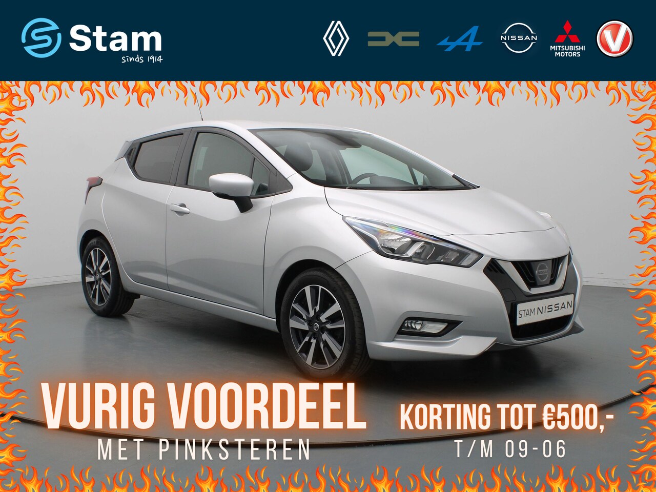 Nissan Micra - 101pk IG-T N-Connecta Camera | Climate | Cruise | Navi | Parkeersens. achter - AutoWereld.nl