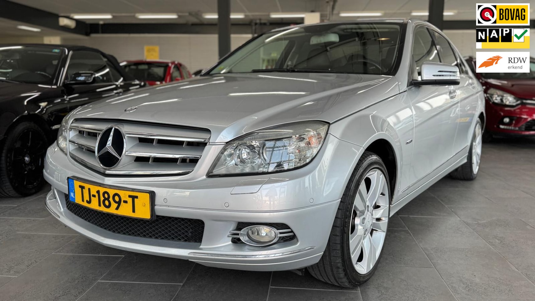 Mercedes-Benz C-klasse - 220 CDI Avantgarde leer xenon groot navi clima cruise controle elek-pakket parkeersensoren - AutoWereld.nl