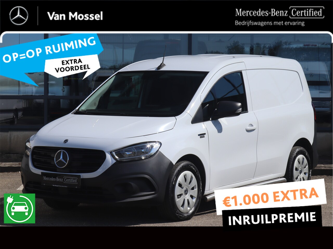 Mercedes-Benz eCitan - L1 Pro 51 kWh | CLIMA/NAVI/CAMERA/CRUISE | Certified - AutoWereld.nl
