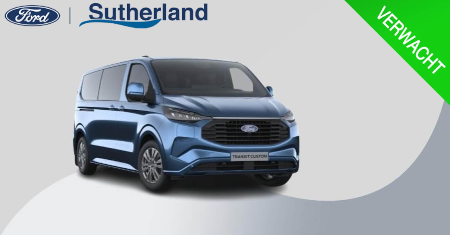 Ford Transit Custom - 340 2.5 PHEV L2H1 Limited 233pk | Incl. BTW/BPM | Dubbele zijschuifdeur | Privacy Glass | - AutoWereld.nl
