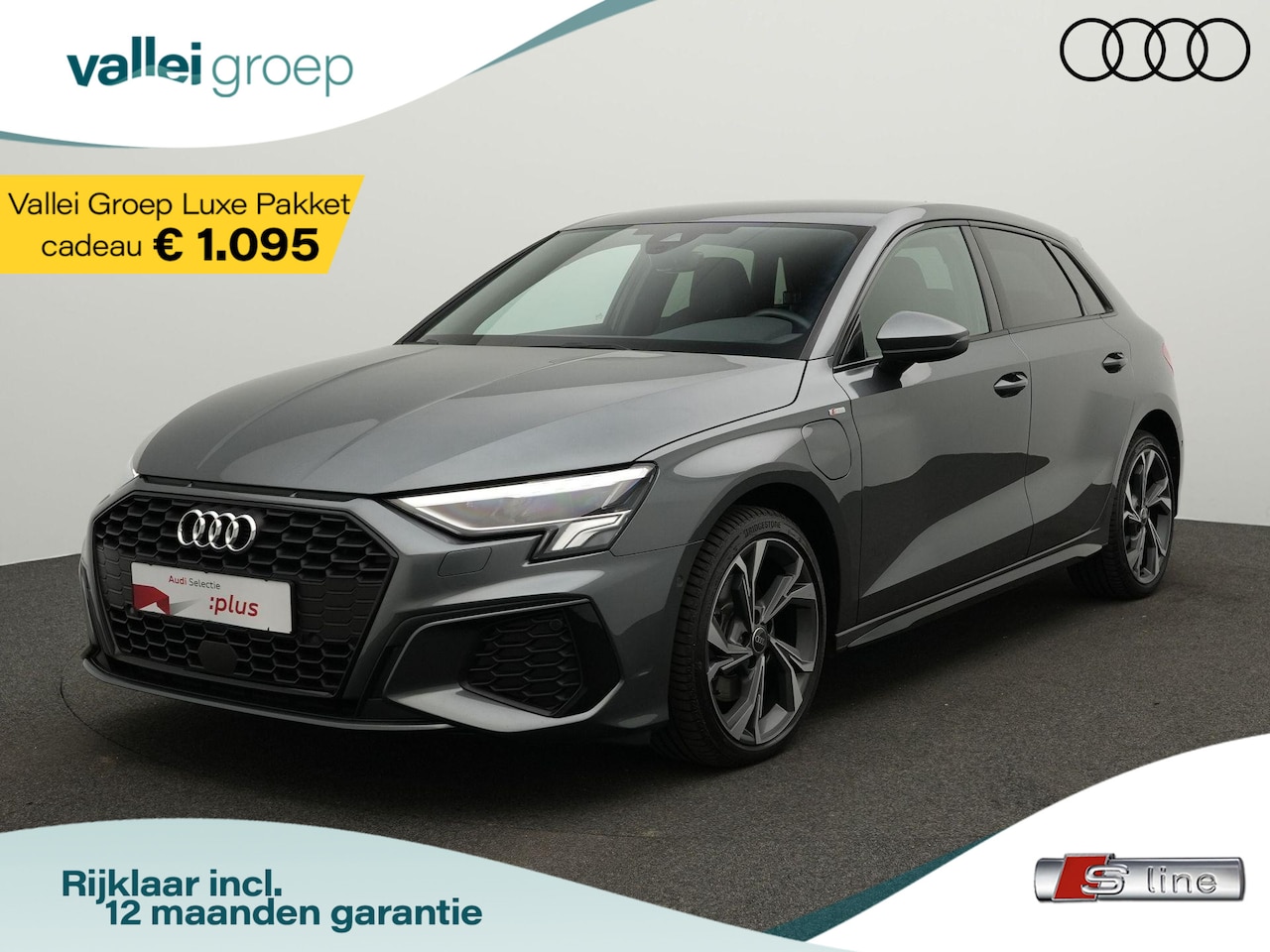 Audi A3 Sportback - 40 TFSI e 204 pk S-tronic S-Line | Navigatie | Stoelverwarming | Parkeersensoren voor/acht - AutoWereld.nl
