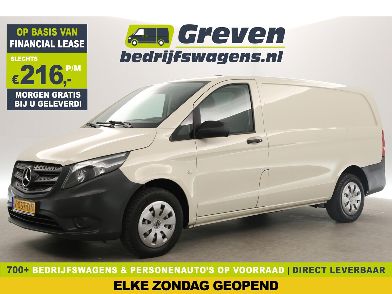 Mercedes-Benz Vito - 114 CDI Lang Airco Cruisecontrol Elektrpakket Schuifdeur Trekhaak - AutoWereld.nl