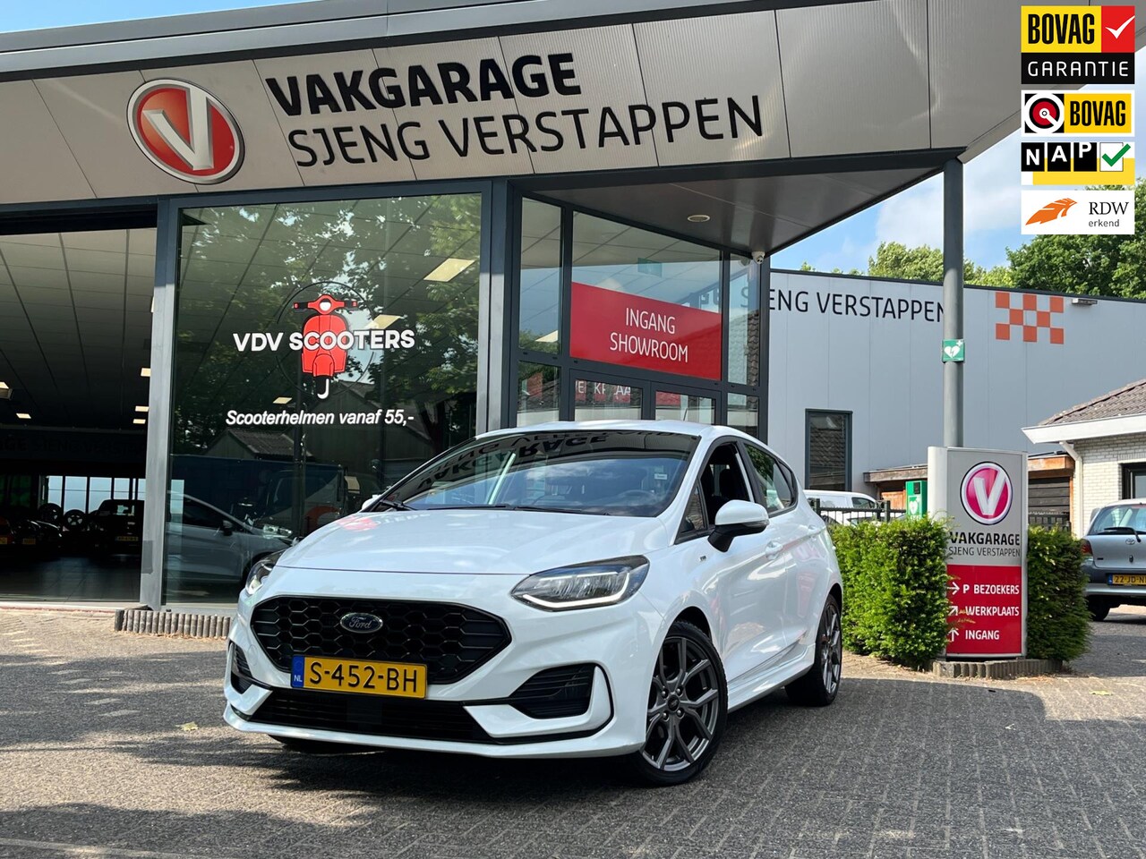 Ford Fiesta - 1.0 EcoBoost Hybrid ST-Line Bovag rijklaarprijs !! - AutoWereld.nl
