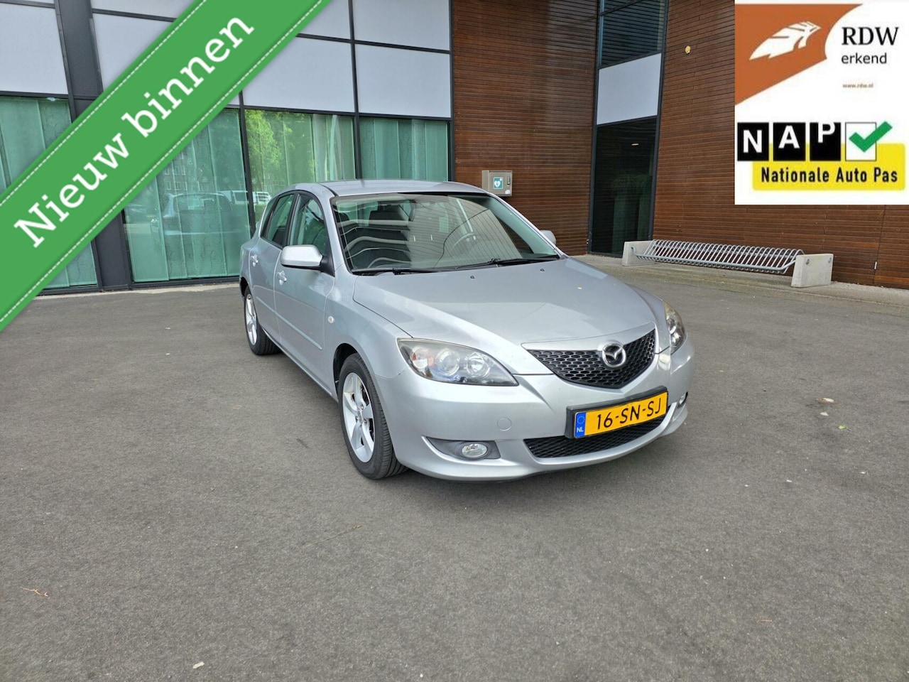 Mazda 3 Sport - 1.6 Touring 2006 167(NAP) Airco/CV/LM/APK2026 - AutoWereld.nl