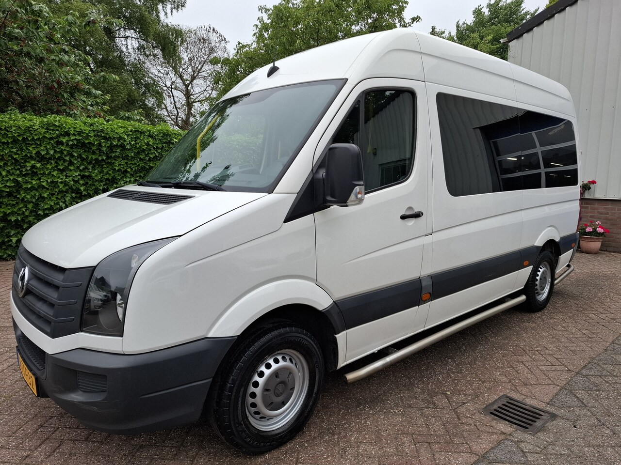 Volkswagen Crafter - 35 2.0 TDI L2H2 BM 8950.- INCL BTW 9-PERSOONS ROLSTOEL 110PK - AutoWereld.nl