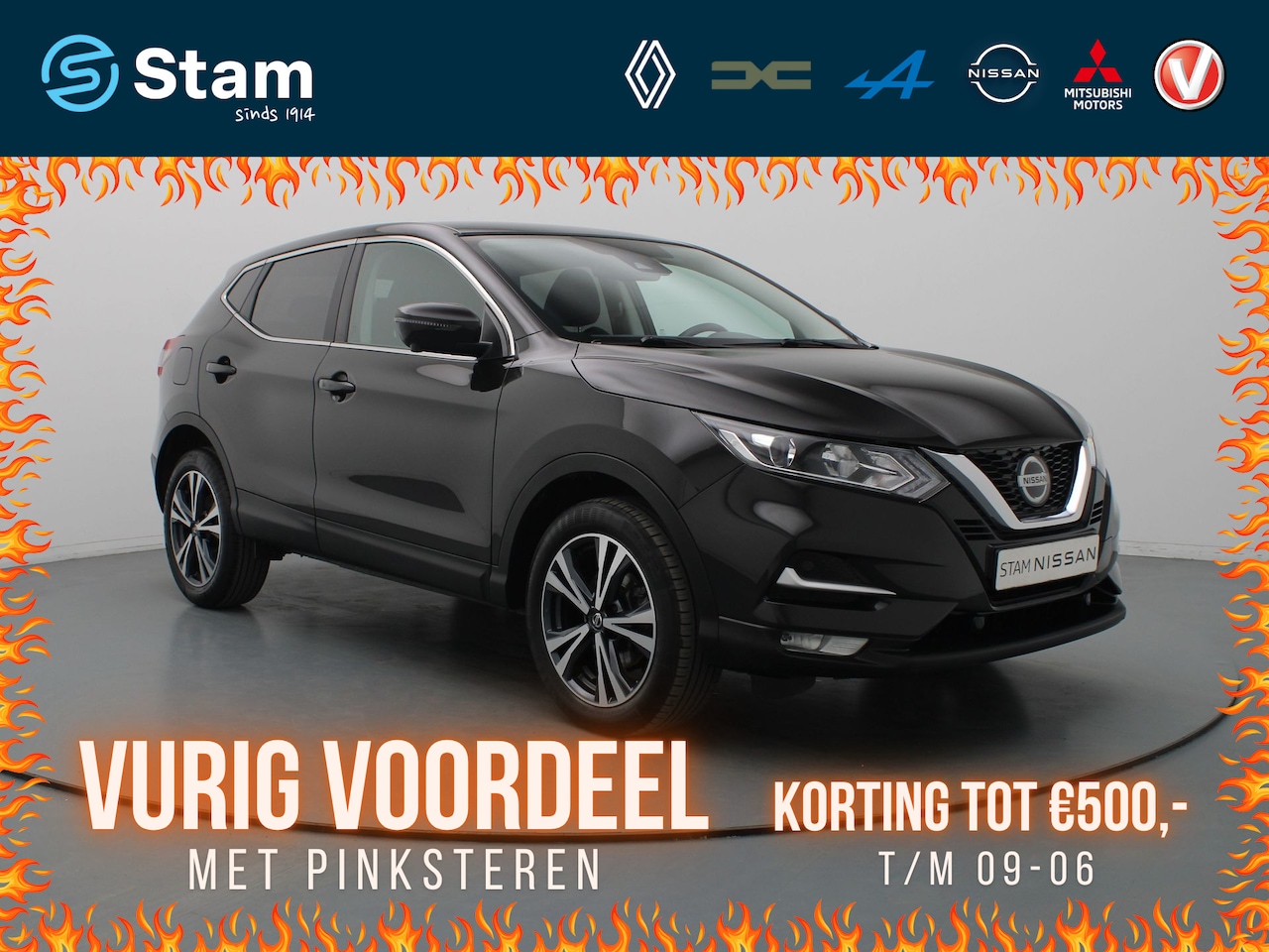 Nissan Qashqai - 160pk DIG-T N-Connecta 360° Camera | Cruise | Navi | Parkeersens. v+a | Trekhaak - AutoWereld.nl