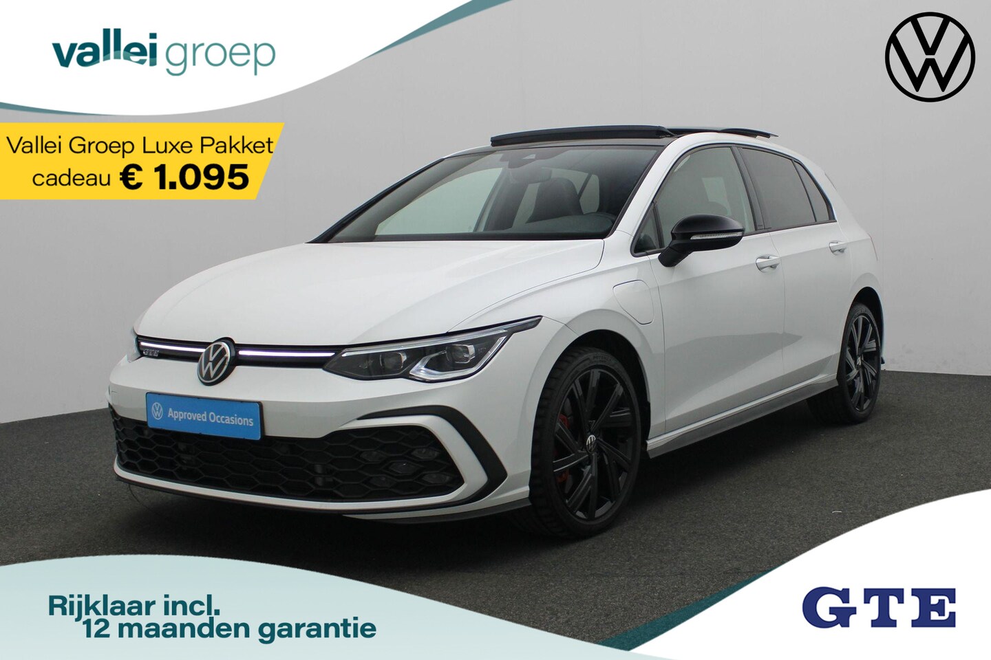 Volkswagen Golf - 1.4 245 pk DSG eHybrid GTE | Panoramadak | IQ Light | Achteruitrijcamera | Stoelverwarming - AutoWereld.nl