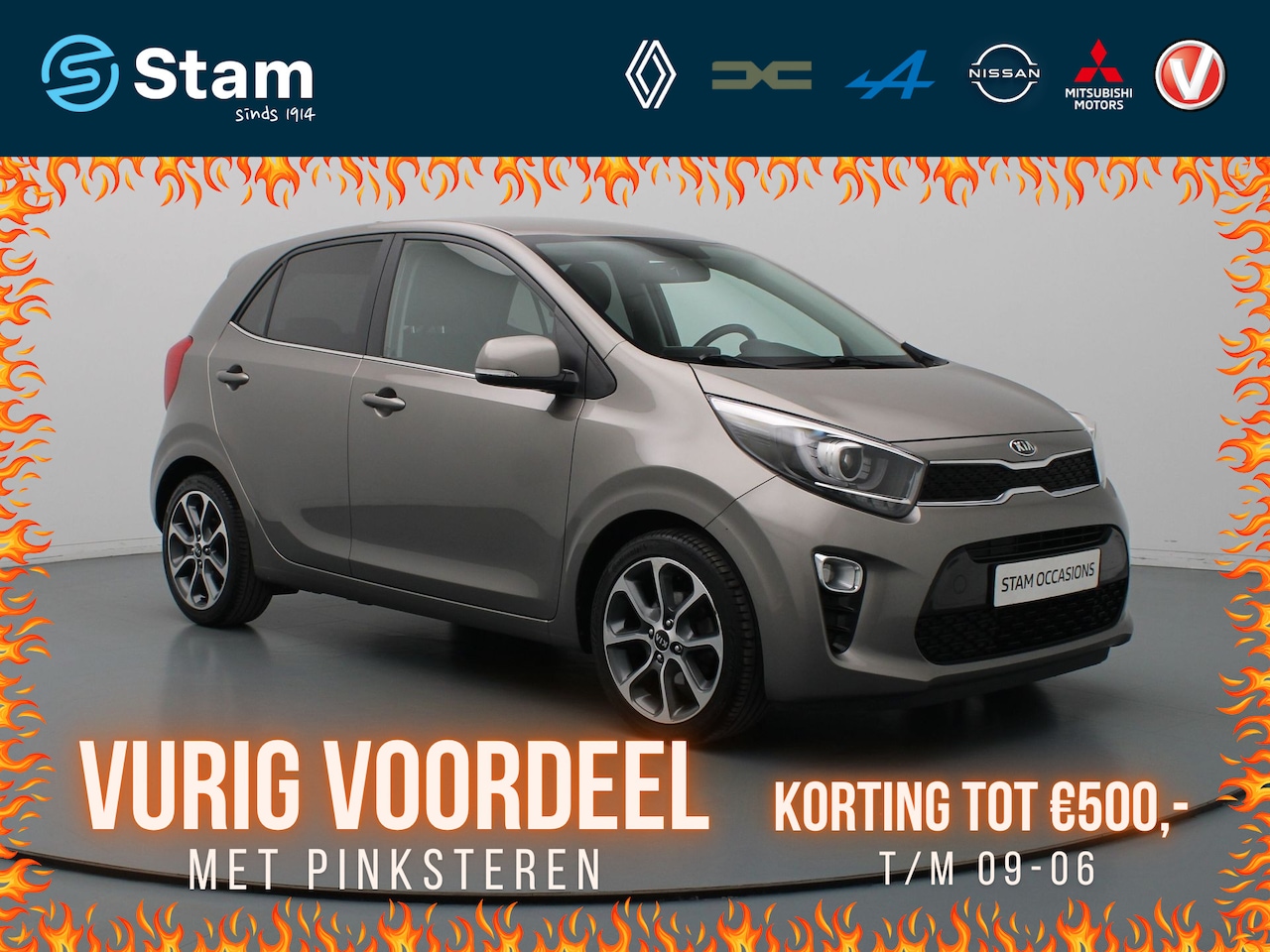 Kia Picanto - 67pk CVVT Design Edition Camera | Cruise | Climate | Navi - AutoWereld.nl