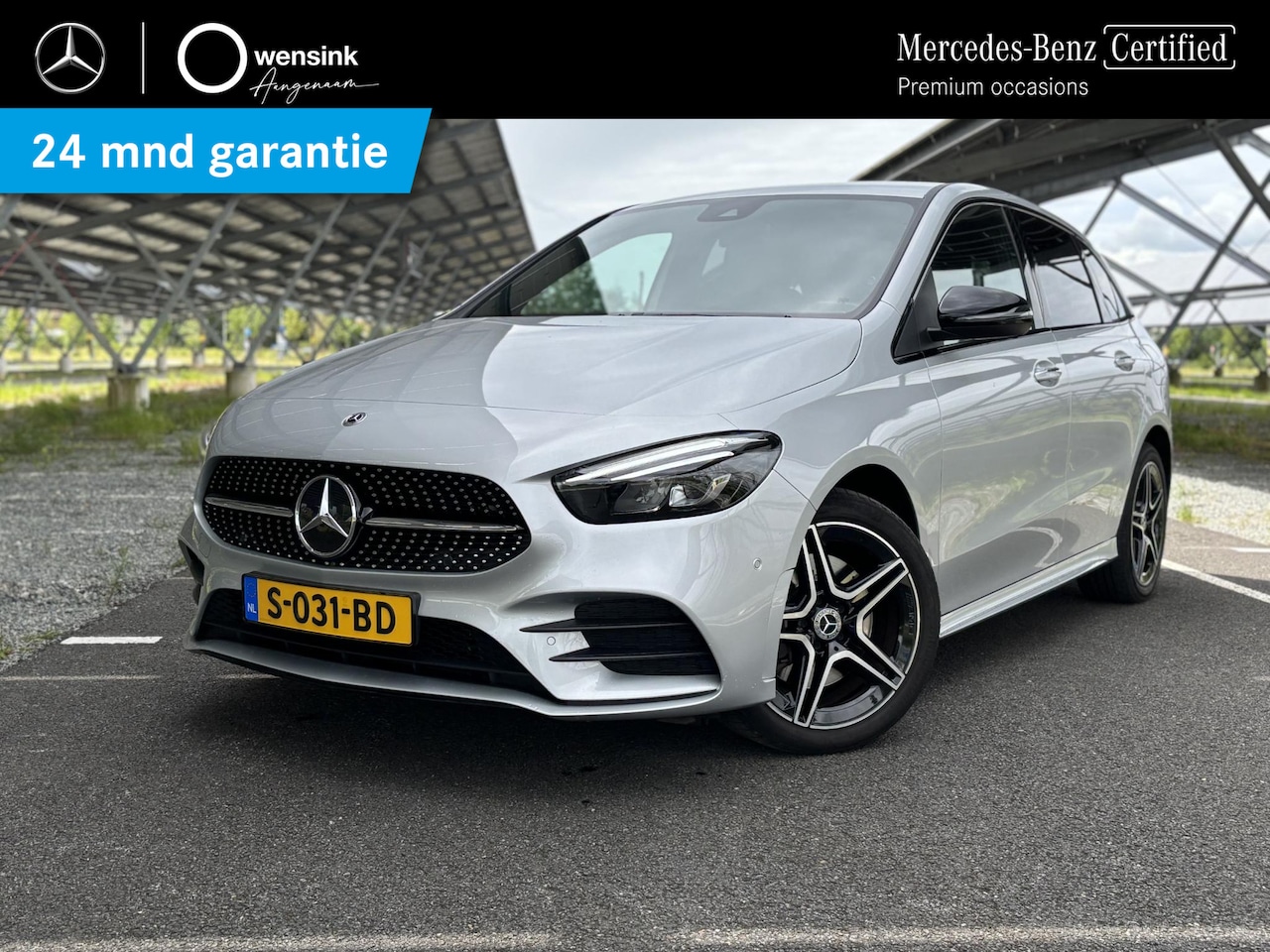 Mercedes-Benz B-klasse - 250 e AMG Line | Night | Sfeerverlichting | Stoelverwarming | Trekhaak | Parkeercamera | - AutoWereld.nl