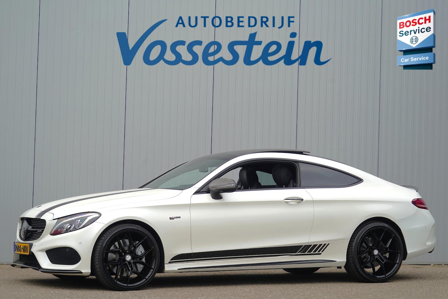 Mercedes-Benz C-klasse Coupé - AMG 43 4MATIC / Sportuitlaat / Head-Up / 360 Camera / Burmester / Adaptieve Cruise - AutoWereld.nl