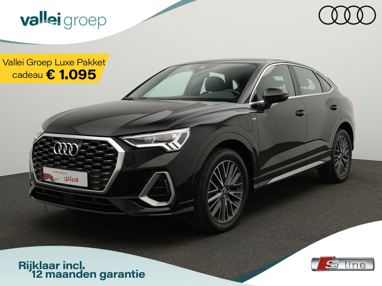 Audi Q3 Sportback - 45 TFSI e 245 pk S-tronic S Edition / S-Line | Bang & Olufsen | Stoelverwarming | Parkeers - AutoWereld.nl