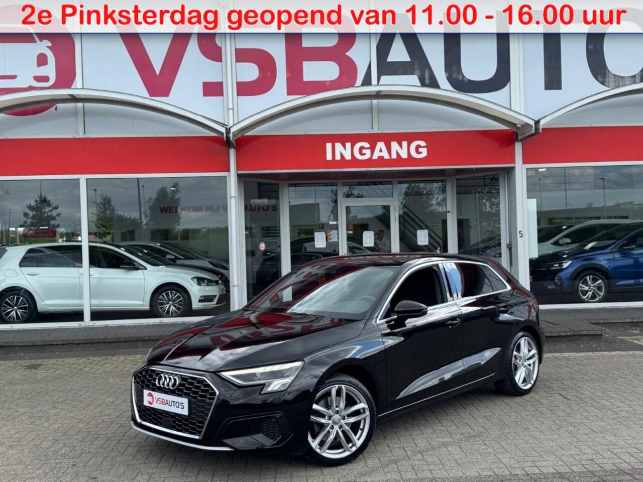 Audi A3 - 35 TFSI AUT. 150PK SPORT-LINE FACELIFT LED NAVIGATIE DIGITALE-SC - AutoWereld.nl