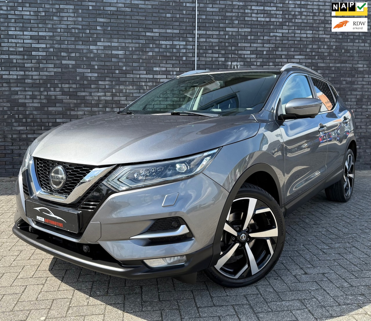 Nissan Qashqai - 1.3 DIG-T Tekna + Camera|1500kg Trekgewicht|Lane Assist|Trekhaak mogelijk|Keyless - AutoWereld.nl