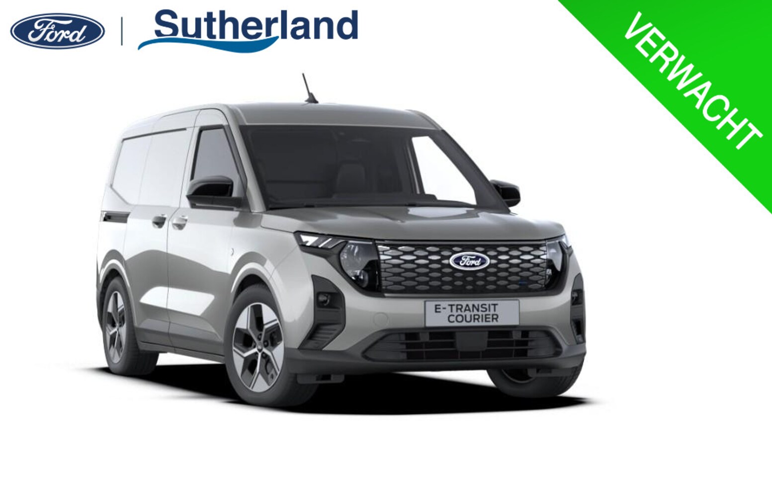 Ford E-Transit Cour. - Limited 44 kWh 136pk | Driver Assistance Pack | Laadvloerbescherming | Trekhaak | LED Laad - AutoWereld.nl