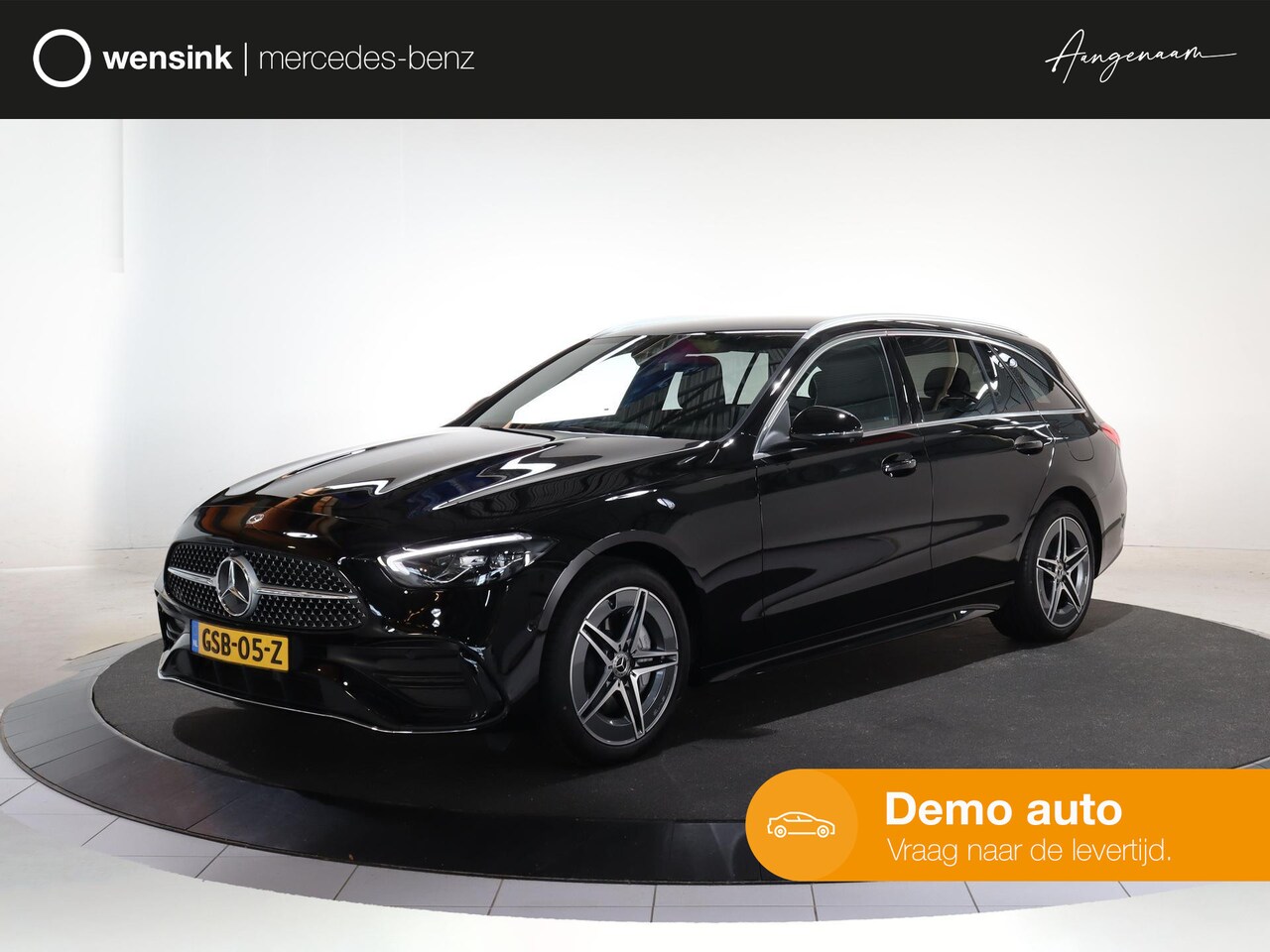 Mercedes-Benz C-klasse Estate - 300e Star Edition AMG Line | Sfeerverlichting | Stoelverwarming | 360 camera | Smartphone- - AutoWereld.nl