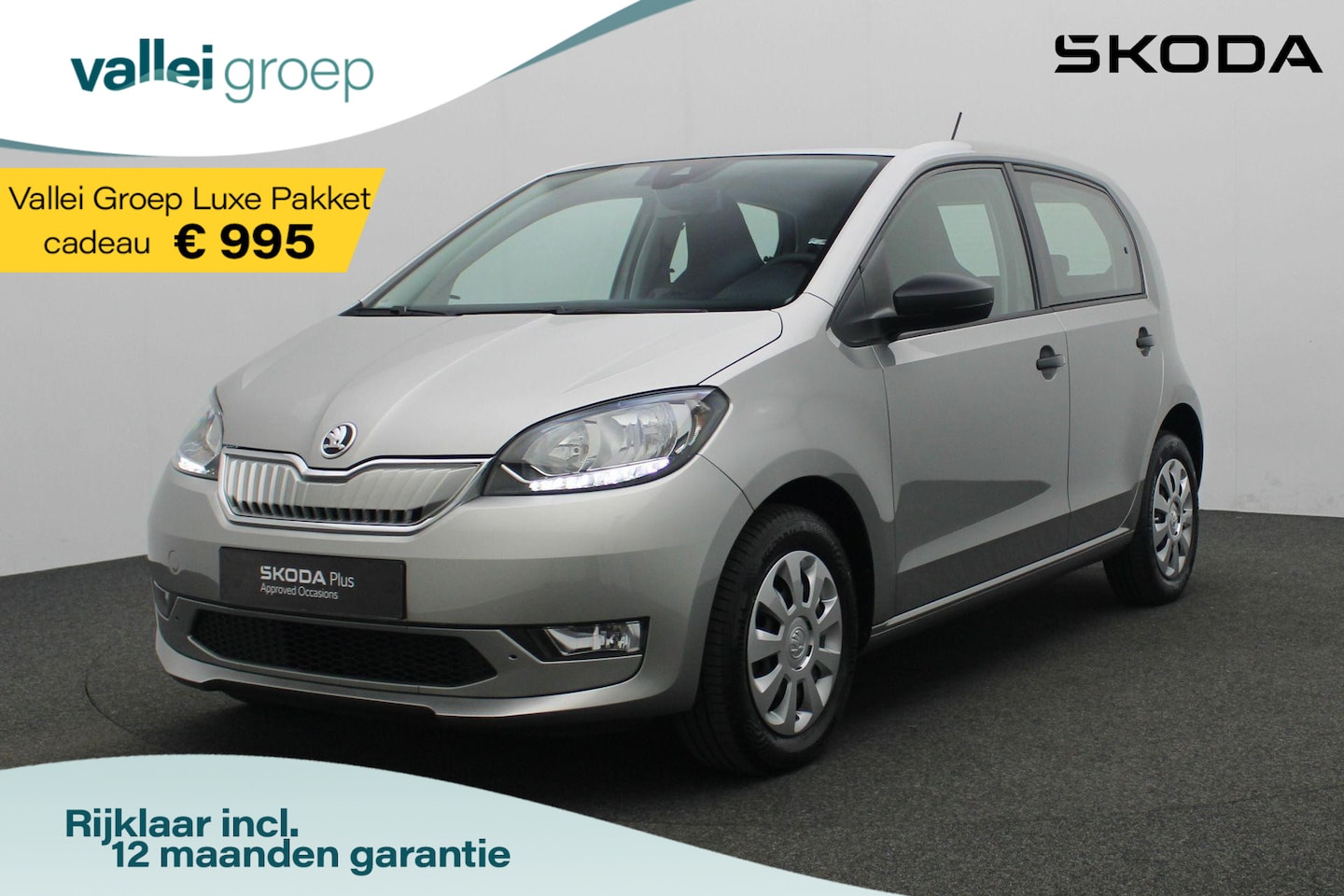 Skoda Citigo e-iV - EV 83 pk Ambition | Climatronic | Bluetooth - AutoWereld.nl