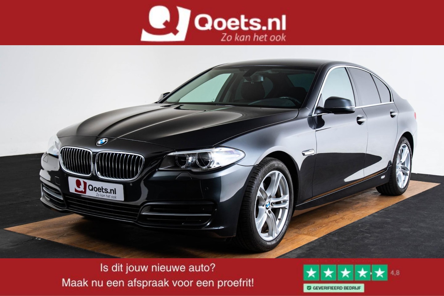 BMW 5-serie - 520i Executive Driving Experience Control - Ambiance verlichting - Koplampsproeiers - PDC - AutoWereld.nl