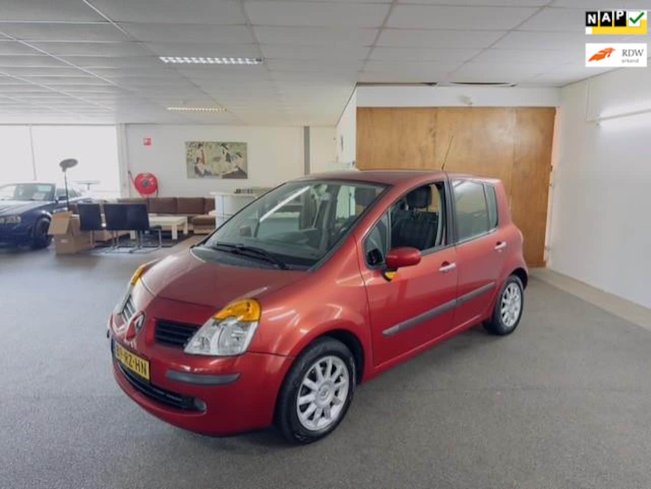 Renault Modus - 1.4-16V Privilège Luxe Apk Nieuw,Airco,Cruise control,N.A.P,Lm velgen,2 sleutels + Histori - AutoWereld.nl