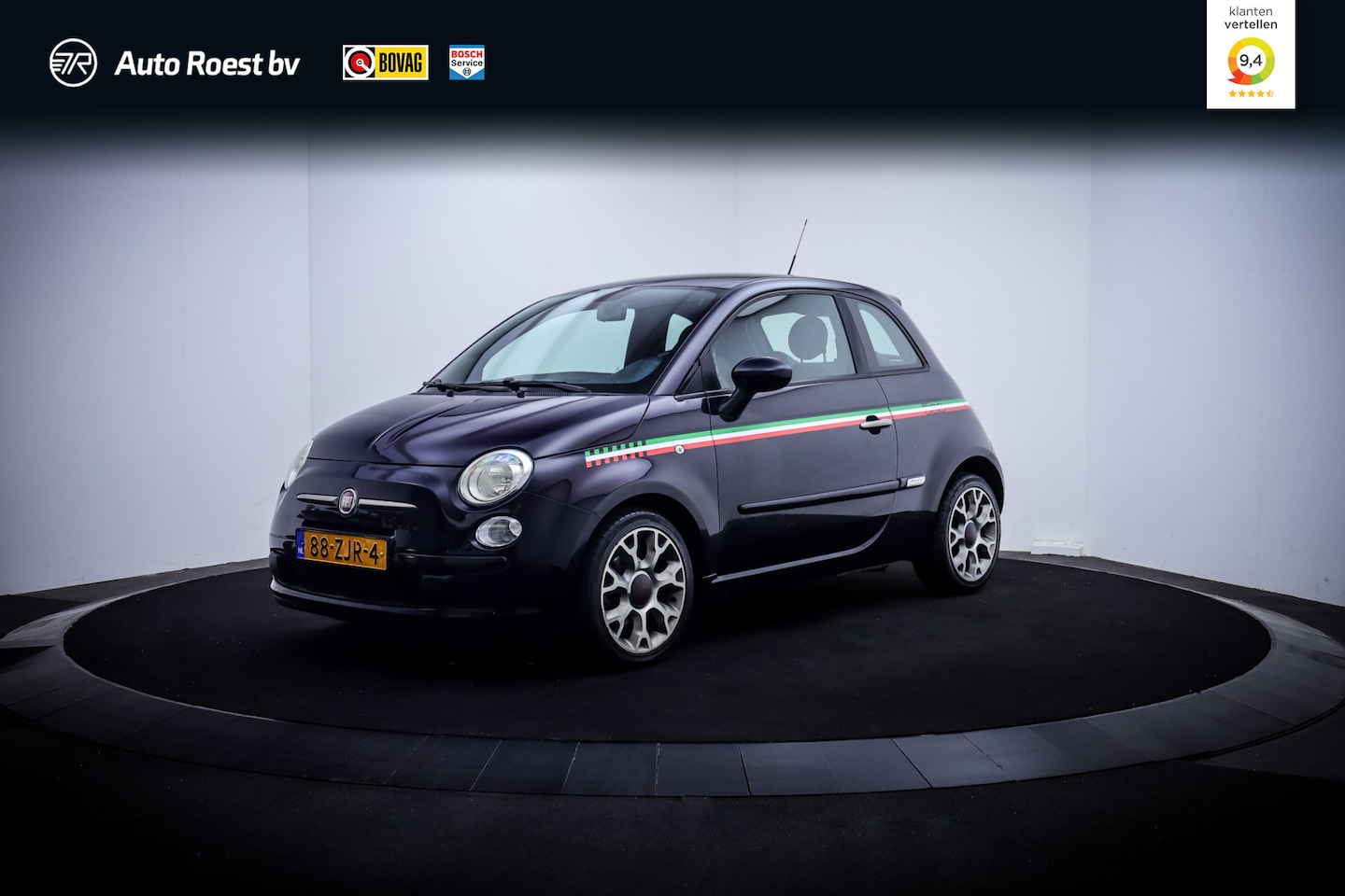 Fiat 500 - 0.9 TwinAir Plus LEDER | AIRCO | BLUETOOTH | LMV 16'' - AutoWereld.nl