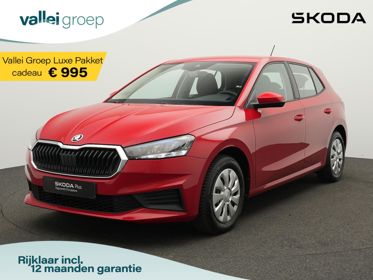 Skoda Fabia - Ambition 1.0 MPI | LED koplampen | Parkeersensoren achter | Navigatie via Apple Carplay / - AutoWereld.nl