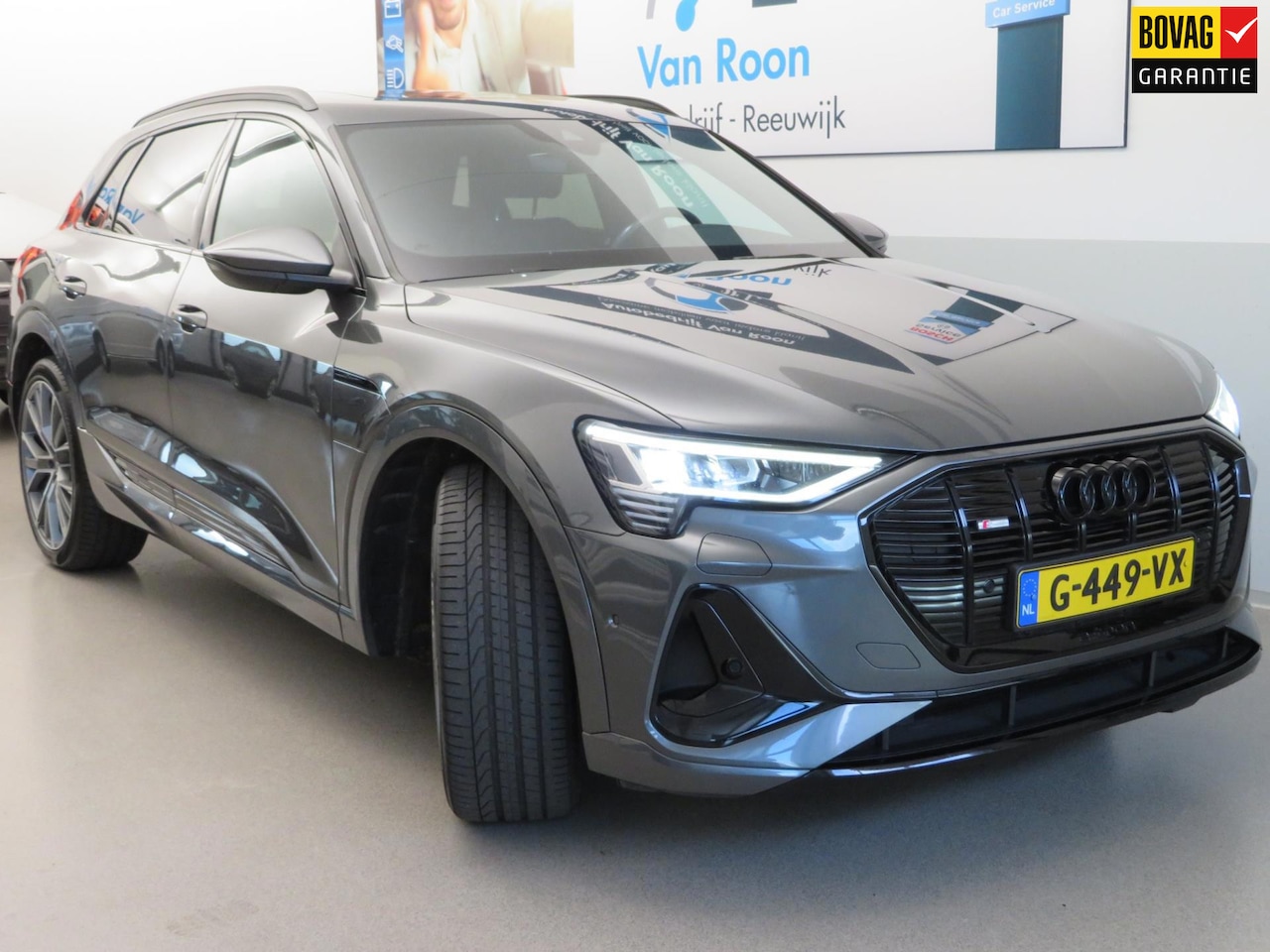 Audi e-tron - Quattro 2x S-Line #22"#Org. NL#12Mnd. Garantie!#1e Eigenaar#Launch Edition Black#Etc.. - AutoWereld.nl