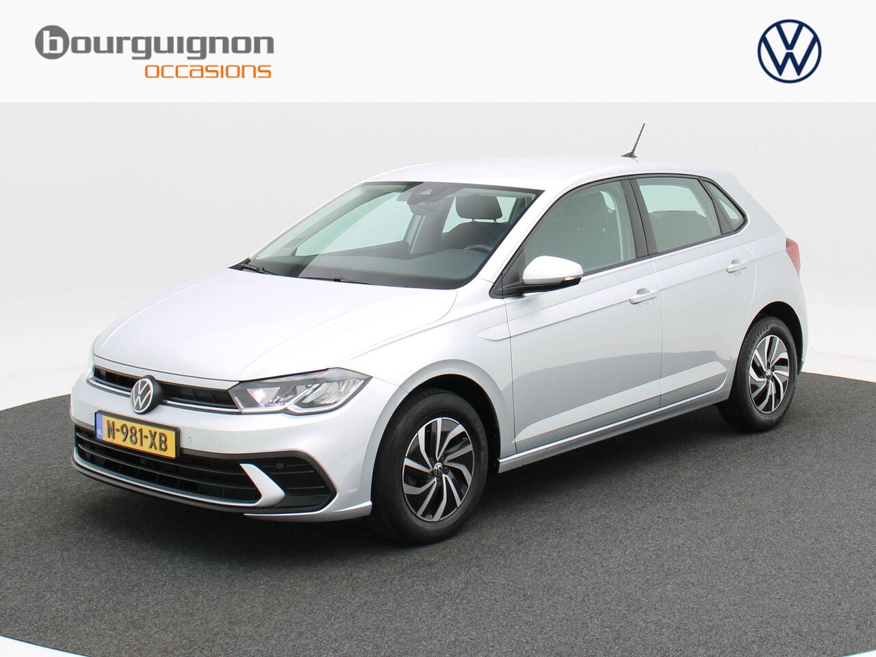 Volkswagen Polo - 1.0 TSi Life | Airco | Adaptive Cruise | CarPlay | Bluetooth | Parkeersensoren | 15 inch | - AutoWereld.nl