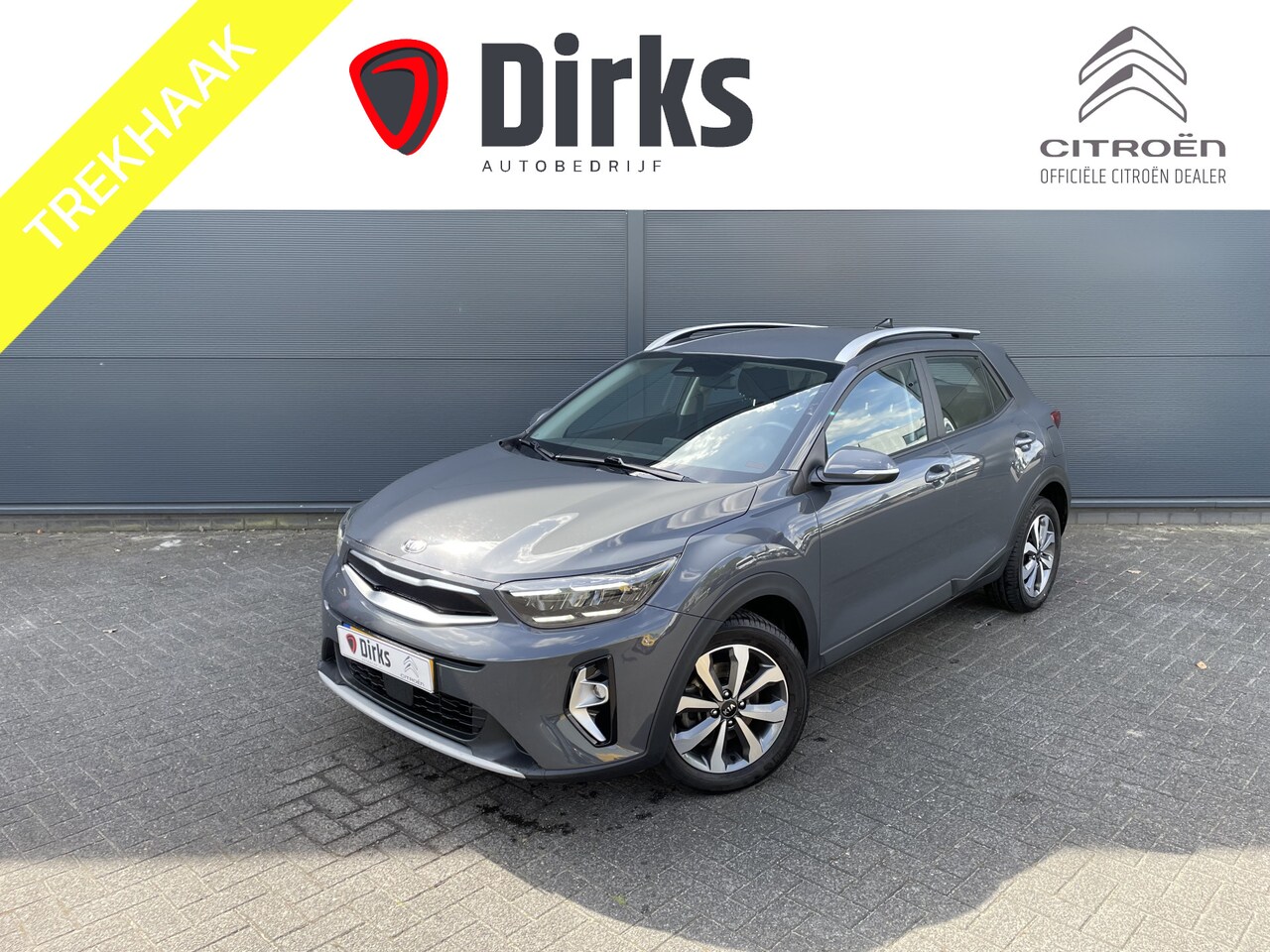 Kia Stonic - 1.0 T-GDI MHEV 1.0 T-GDI MHEV (Trekhaak - Camera - Stoel -/- stuurverwarming - Navigatie - Automatische A - AutoWereld.nl