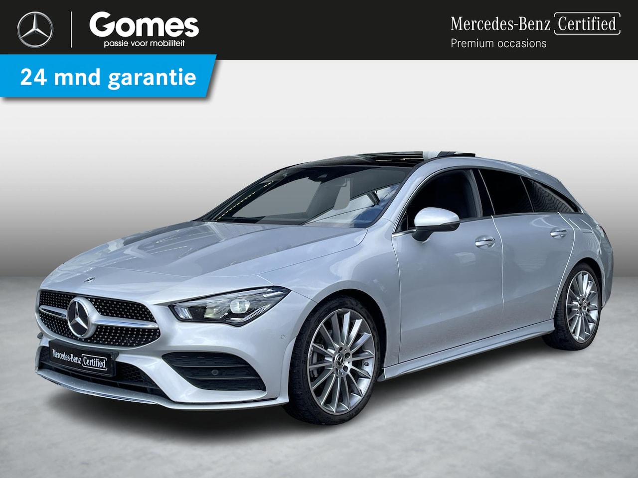 Mercedes-Benz CLA-klasse Shooting Brake - 180 AMG | Panoramadak | Achteruitrijcamera | Stoelverwarming | Trekhaak - AutoWereld.nl