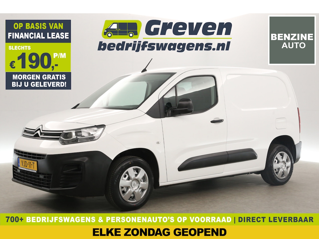 Citroën Berlingo - 1.2 PureTech L1H1 111PK | BENZINE | EMISSIEVRIJE ZONE | PDC Elektrpakket Schuifdeur - AutoWereld.nl