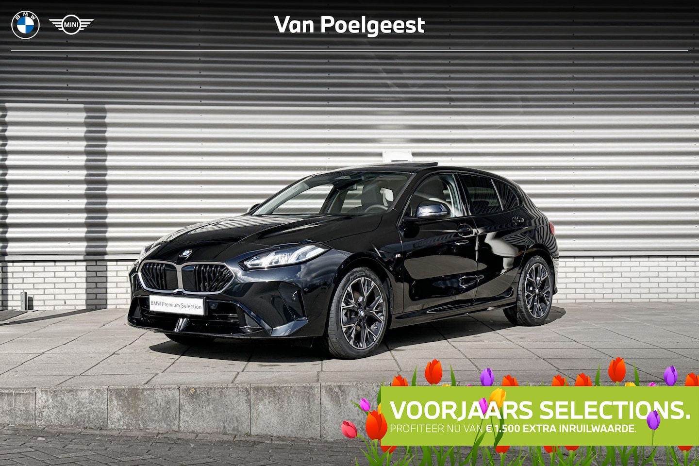 BMW 1-serie - 120 M Sport Design Edition / Glazen panoramadak / Elektrisch verwarmde voorstoelen | Selec - AutoWereld.nl