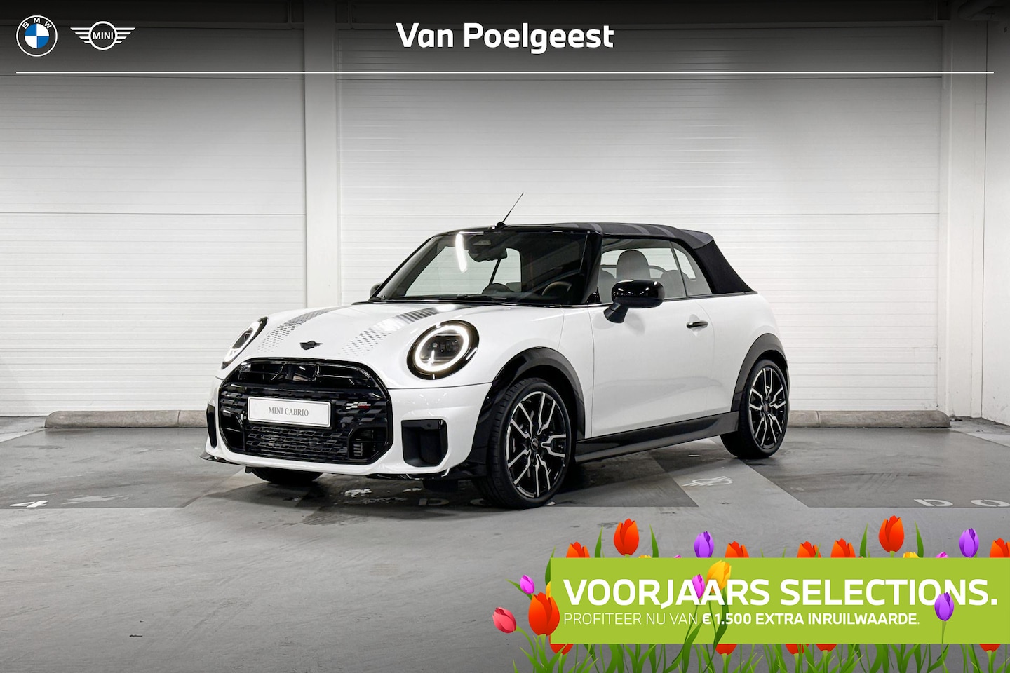 MINI Cabrio - Cooper S John Cooper Works | Pakket XL | 18inch | Selections - AutoWereld.nl
