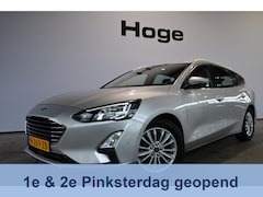 Ford Focus Wagon - 1.0 EcoBoost Titanium Business Navigatie 1e Eigenaar ECC Apple CarPlay Achteruitrijcamera