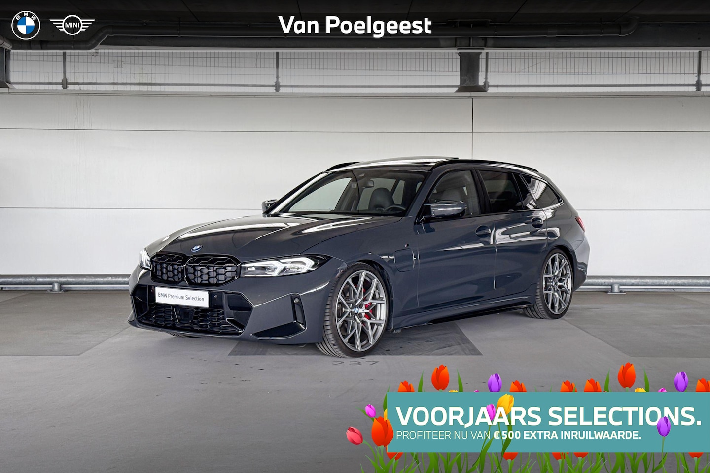 BMW 3-serie Touring - 330e | M Sportpakket Pro | Glazen panoramadak | Elektrisch verstelbare stoelen | Selection - AutoWereld.nl